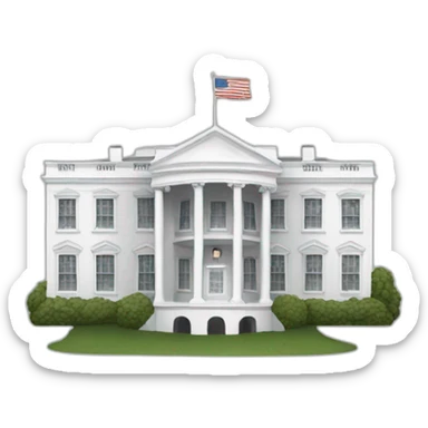 white house sticker