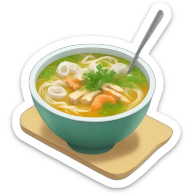 vietnamese soup sticker