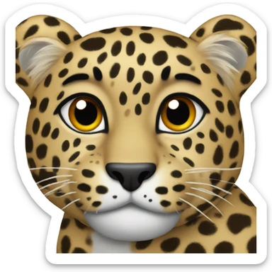 leapord sticker