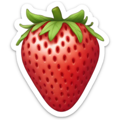 Fraise sticker