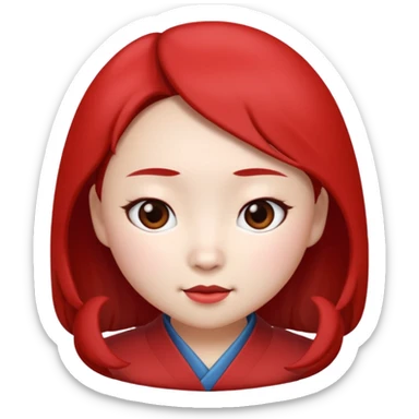 Mei mei from turning red sticker