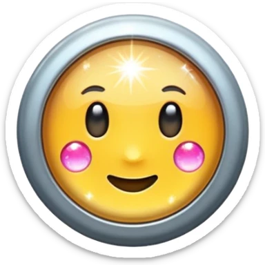 sparkles magnet sticker