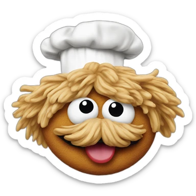 swedish chef muppets sticker