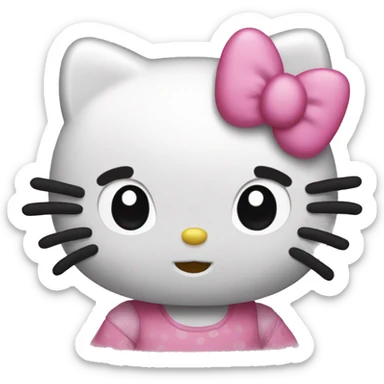 Hello kitty  sticker