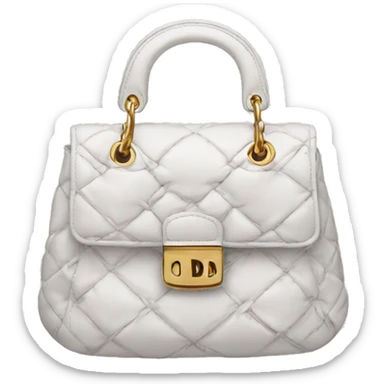 dior bag sticker