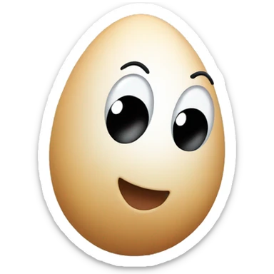 Dancing egg sticker
