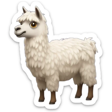 loot llama sticker