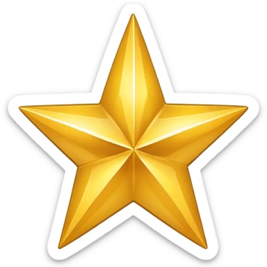 4.5 stars with the 5th star half of it filled sticker