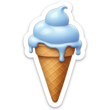 ice cream lick sticker