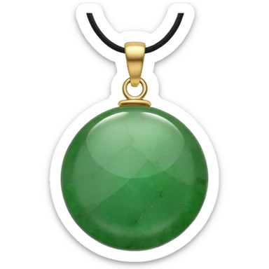 jade pendant sticker
