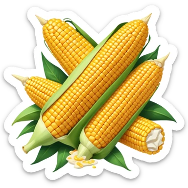 Wingstop corn sticker