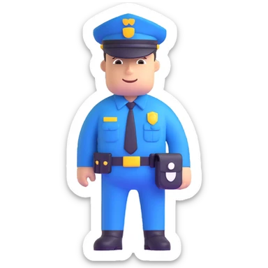 policeman sticker