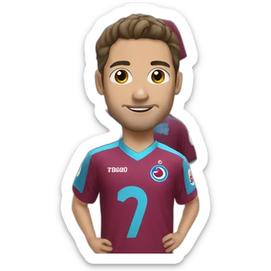 Trabzonspor 3 bar jersey sticker