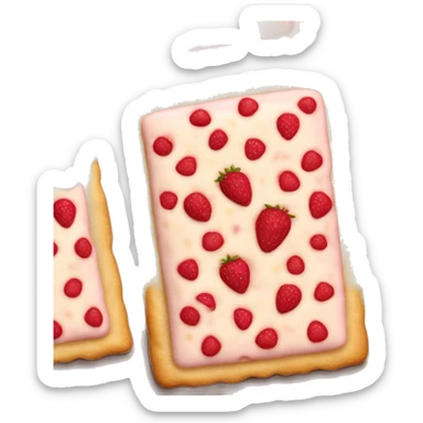 Starawberry pop tarts sticker