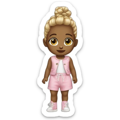 fashion baby sticker