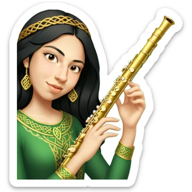 Irish Musician sticker