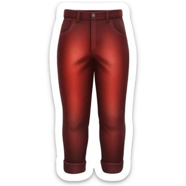 Red jelly stained pants  sticker