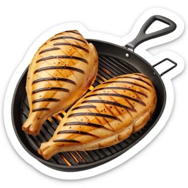 one Grilled Chicken breast sticker