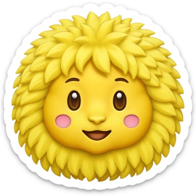 an emoji of the typical rheintaler dish "Rheintaler Ribel" sticker