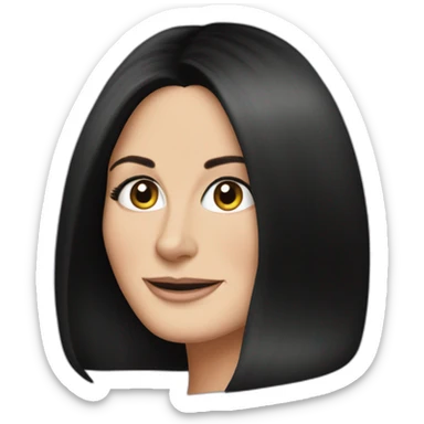 Courteney Cox sticker