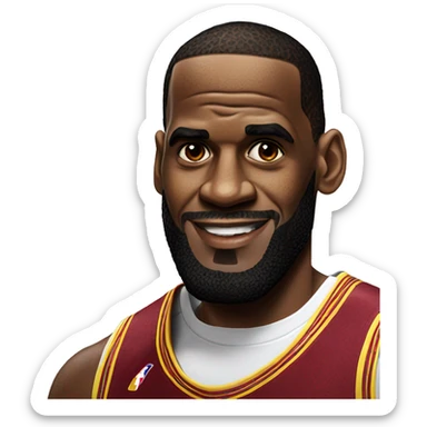 lebron james sticker
