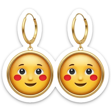 Earring Hoops sticker