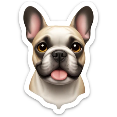 french bulldog sticker