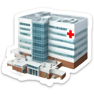 Hospital  sticker