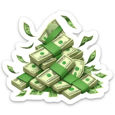 PERDER DINERO sticker