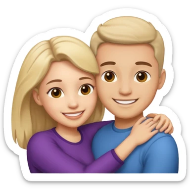 Male and female having sex sticker