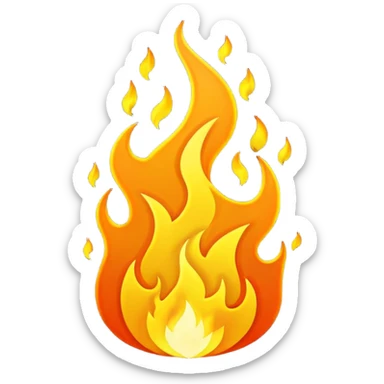 fire alternate style sticker