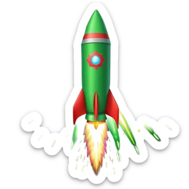 green firework rocket



















 sticker