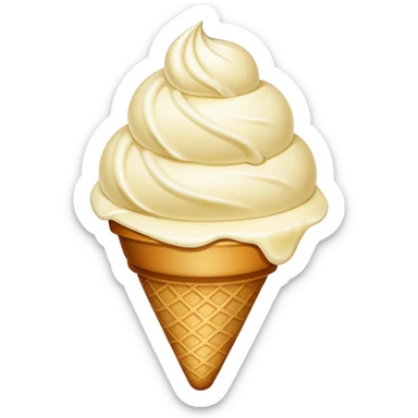 Ice cream sticker