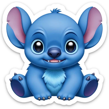 Stitch sticker