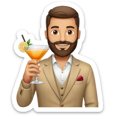 I am 10x dev unicorn founder living in montreal and loves to go out and drink, make my emoji ( I am lebanese) sticker