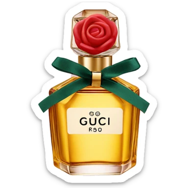 Gucci flora perfume sticker