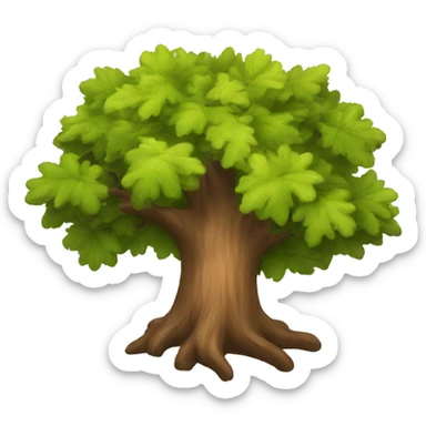 oak sticker