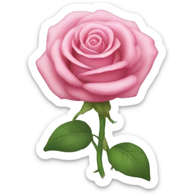 Rose delfin in the carrusel sticker