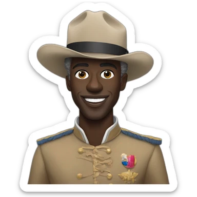 Mix between lil Nas x and Emmanuel macron sticker
