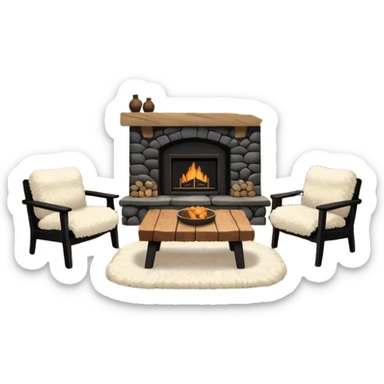 icelandic decor  sticker