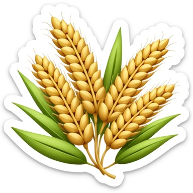 wheat kernel sticker