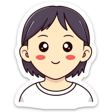 Heart eyes crying  sticker