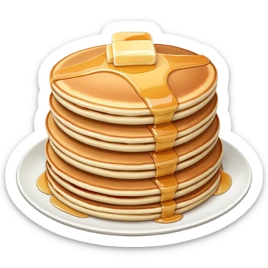 Pancake sticker