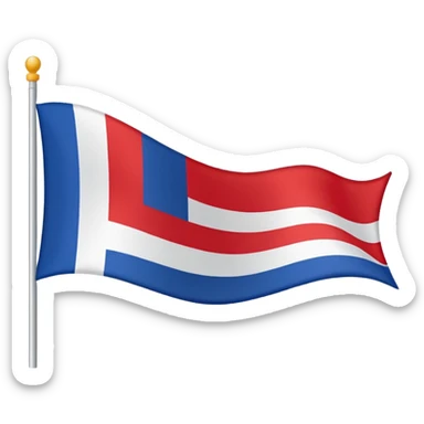 Generate a flag for france sticker