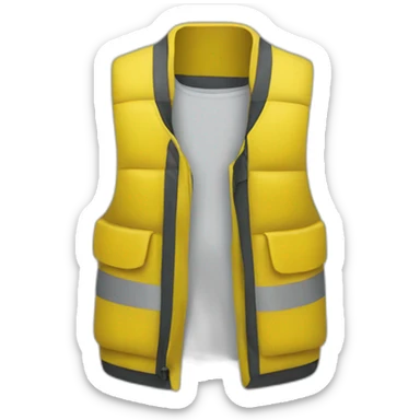 gilet jaune manifestant sticker