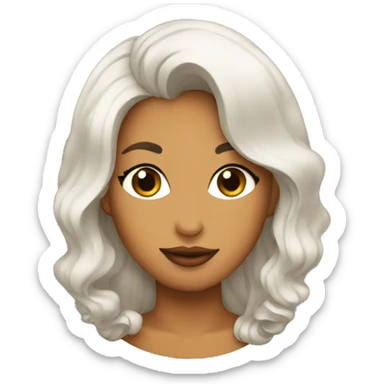 Pelo cafe beso  sticker