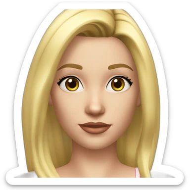 Sims+4+Nancy+Landgraab-Woman-blonde-hair-perfectly-centered sticker
