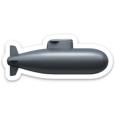 Submarine ship sticker