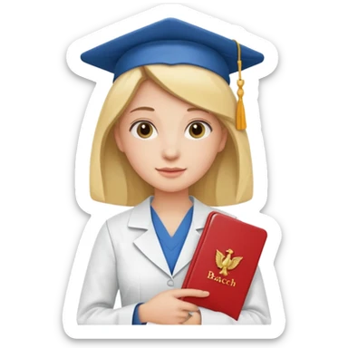 Bachelor degree in nursing sticker