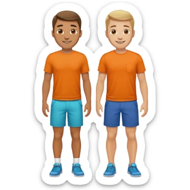 two guys arrive home sticker